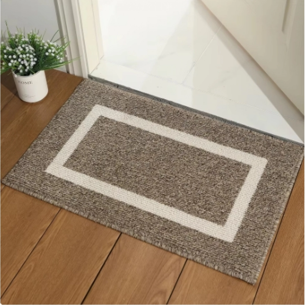 Olanly Door Mat Dirt Resistant Entrance Foot Mat Outdoor Soft Kitchen Rug Non-Slip Floor Carpet Absorbent House Welcome Doormat