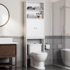 Over The Toilet Storage Cabinet, Bathroom above Th..