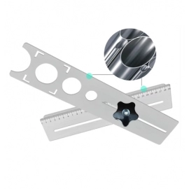 360 Degree Adjustable Universal Tile Marble Glass Ceramic Floor Drilling Hole Tools Hole Opener Locator Position Ruler Puncher