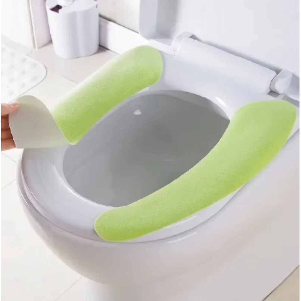 Universal Washable Reusable Toilet Seat Cover Soft Warm Plush Closestool Seat Warmer Wc Toilet Cover Covers Seat Mat Sticker