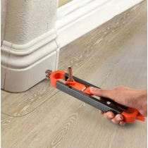 Profile Scribing Ruler Irregular Contour Gauge With Lock Adjustable Locking Precise Woodworking Measuring Gauge Measurement Tool